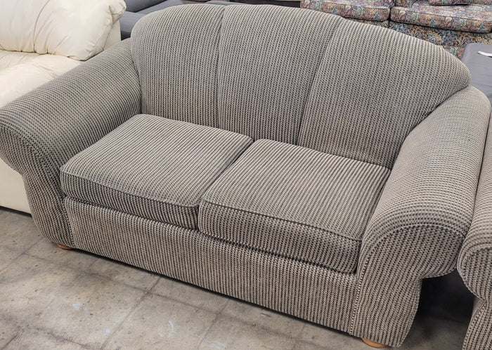 Grey And Green Loveseat