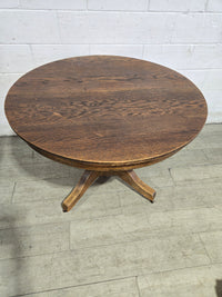 Round Pedestal Dining Table