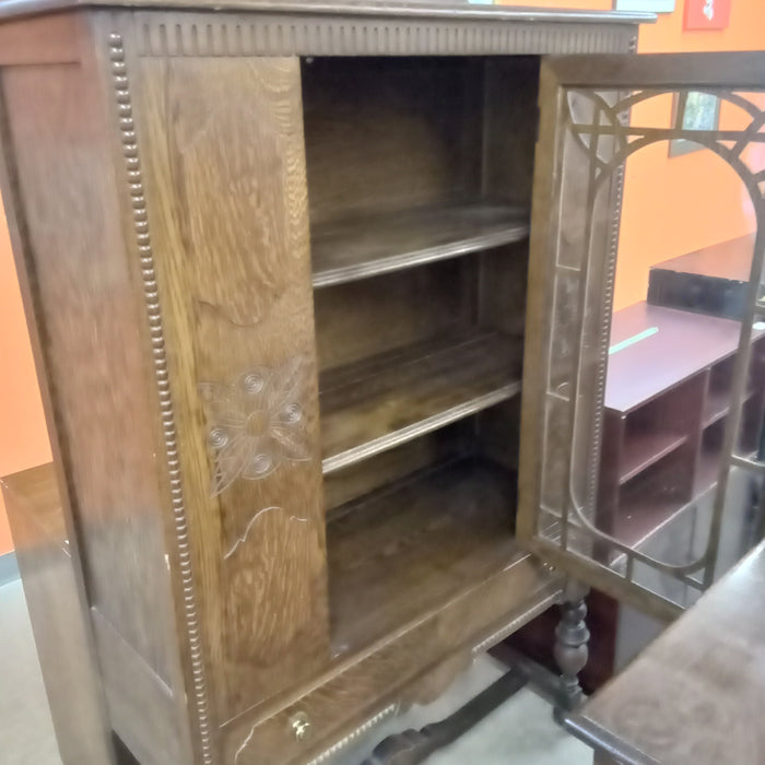40"W Shaker Style Curio Cabinet