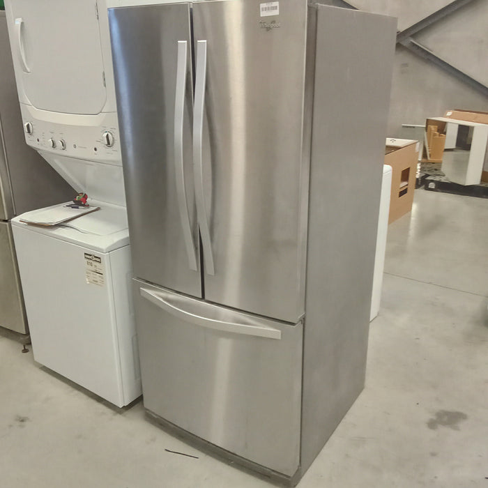 30"W Stainless Steel French Door Fridge