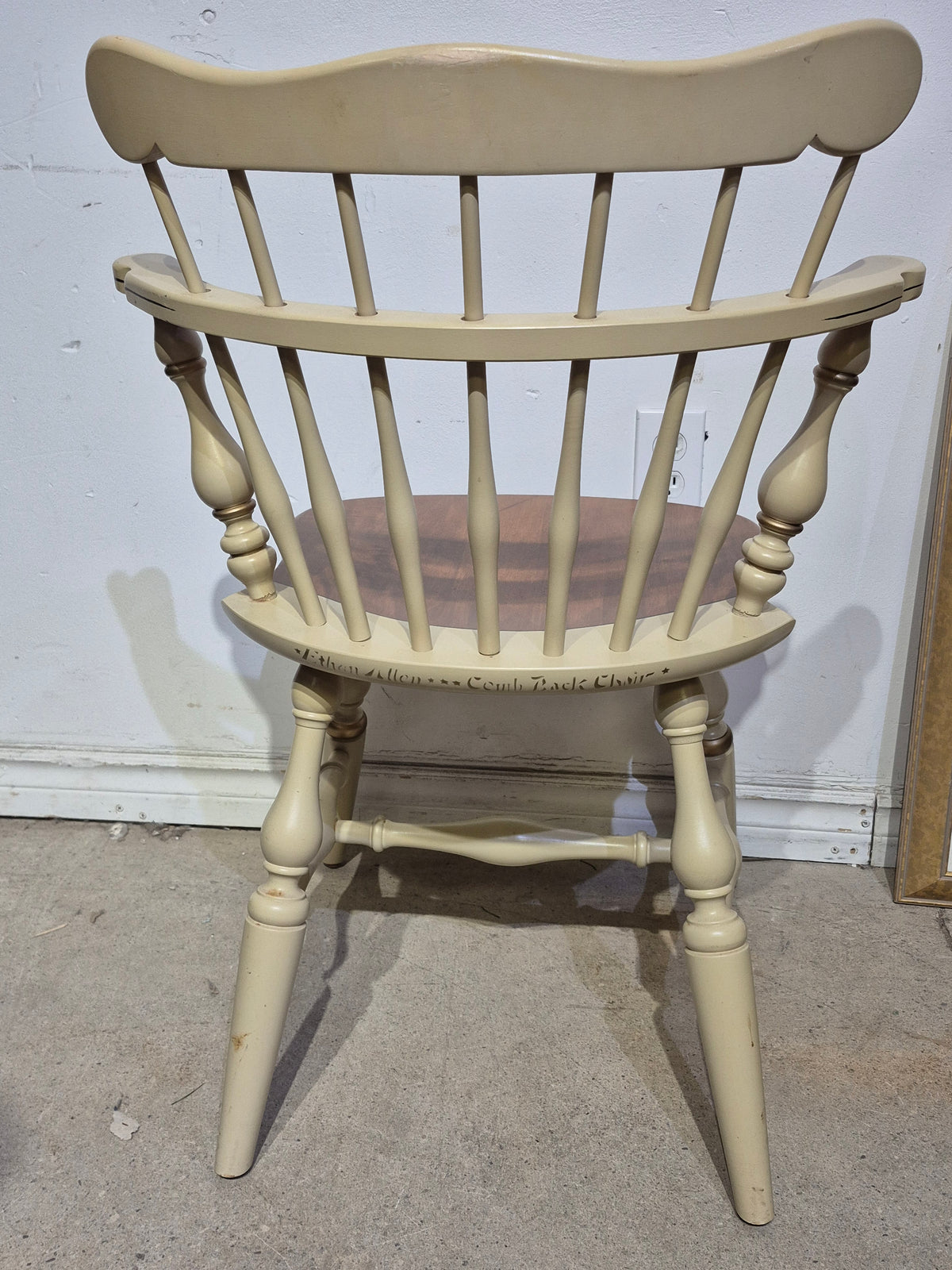 Ethan Allen Comb Back Chair