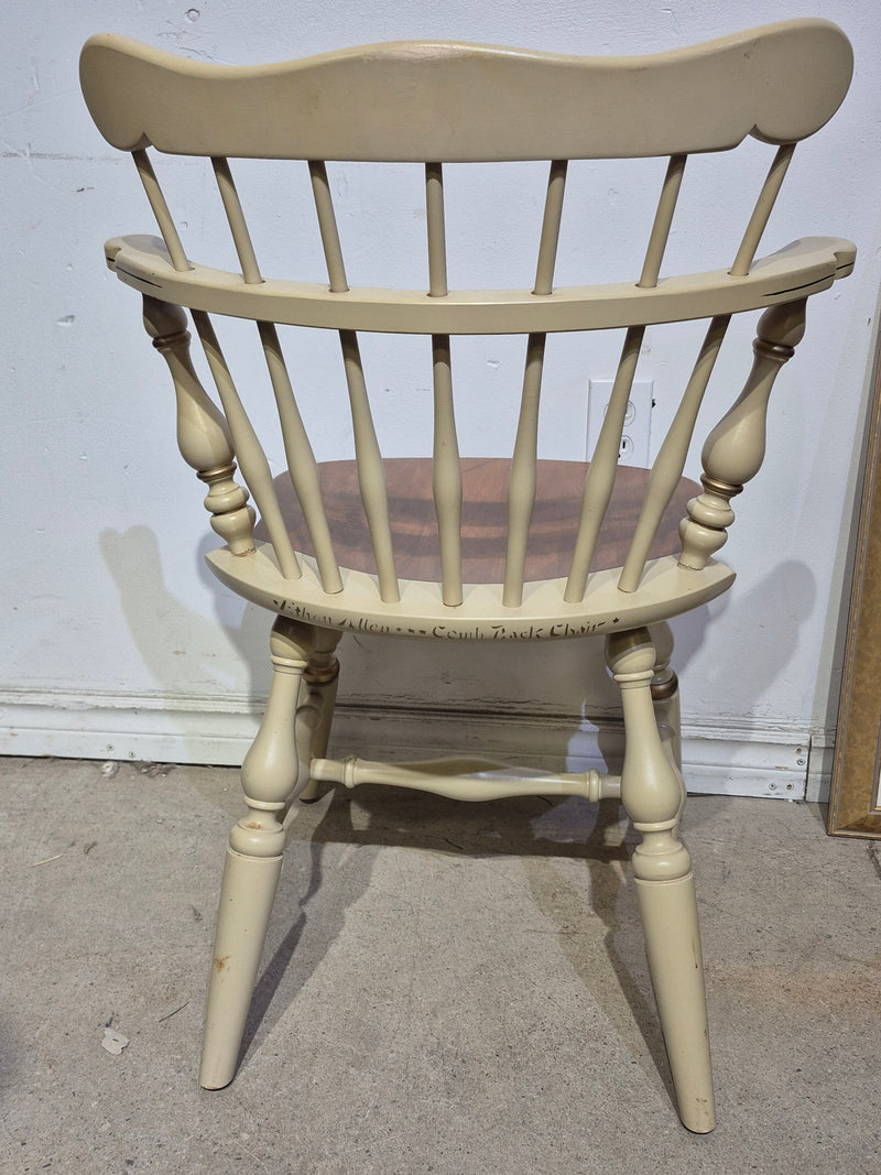 Ethan Allen Comb Back Chair