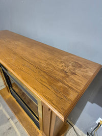 Electric Fireplace with 52"W Oak Mantel/Surround