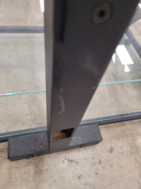 Glass And Metal Tv Stand
