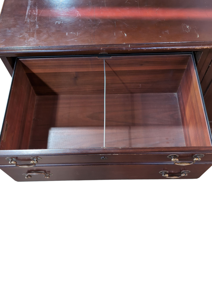 Wooden Filing Cabinet Sideboard