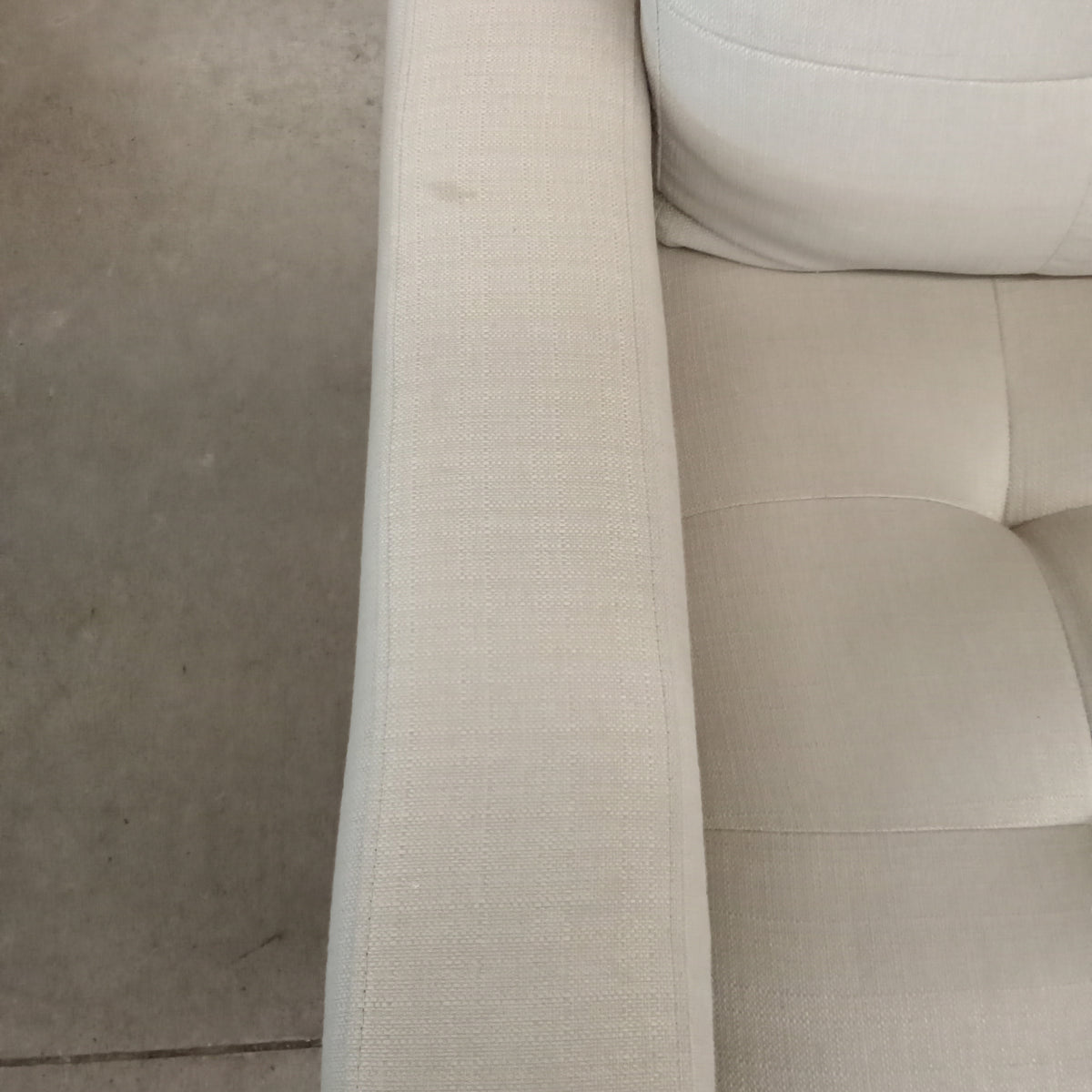 67"W 2-Seat Love Seat in Light Gray