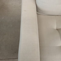 67"W 2-Seat Love Seat in Light Gray