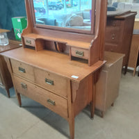 Antique Dresser W/Mirror/Vanity Dresser #PS18