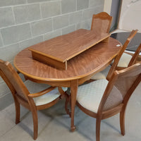 56"W Dining Set - Table with Five Chairs