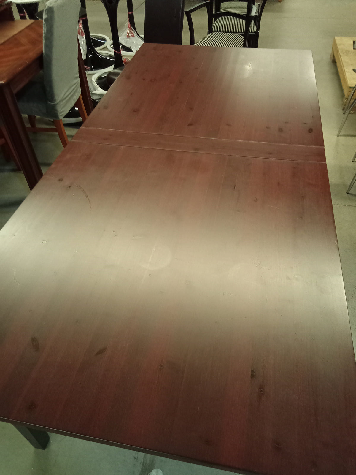 79"W Wood Dining Table