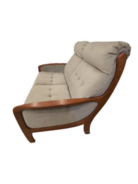 Mid Century Teak Loveseat