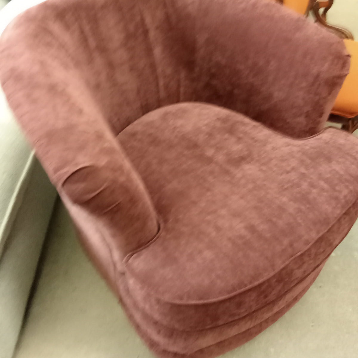 32"W Swivel Rocker Armchair