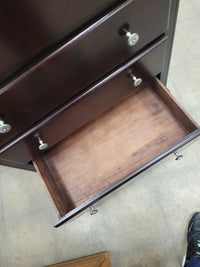 Dark Espresso-Finished Chest Of Drawers