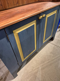 Distressed Pine Hutch