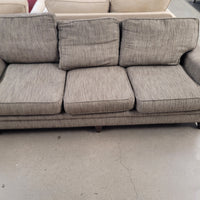 85"W 3-Seat Sofa in Khaki
