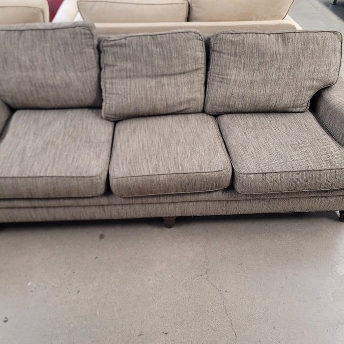 85"W 3-Seat Sofa in Khaki