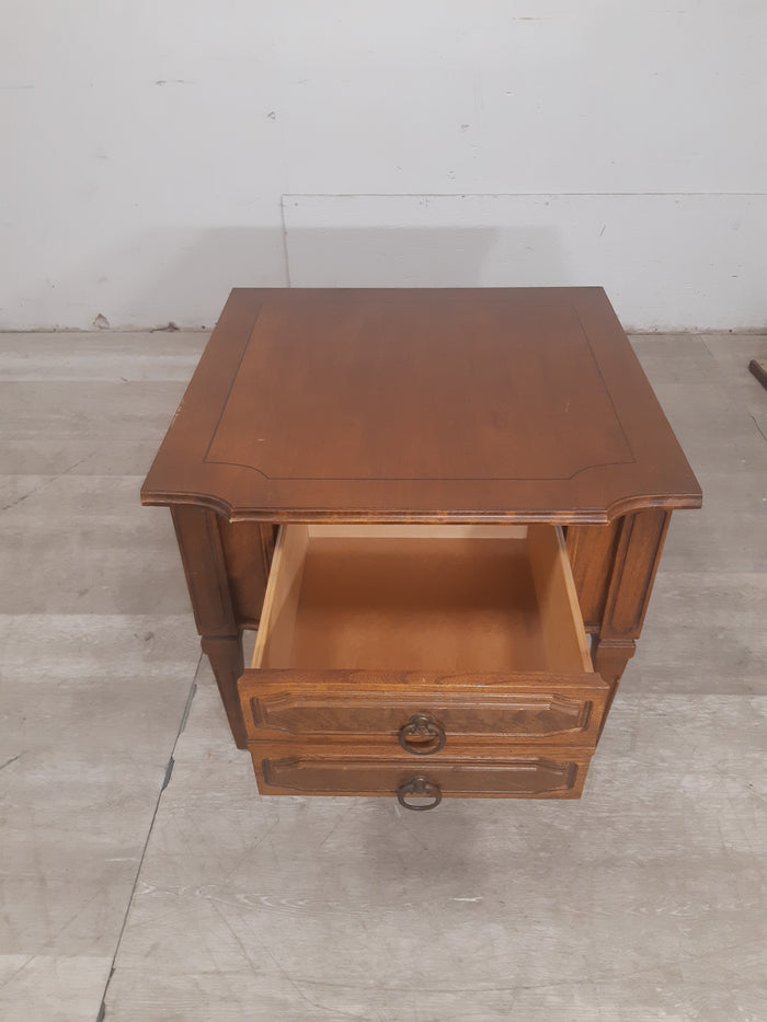 Solid Wood Square Accent Table