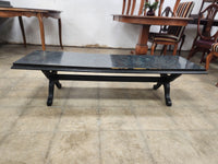Rectangular Dark Green Coffee Table