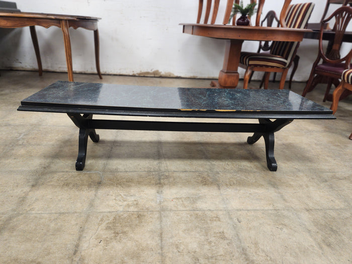 Rectangular Dark Green Coffee Table