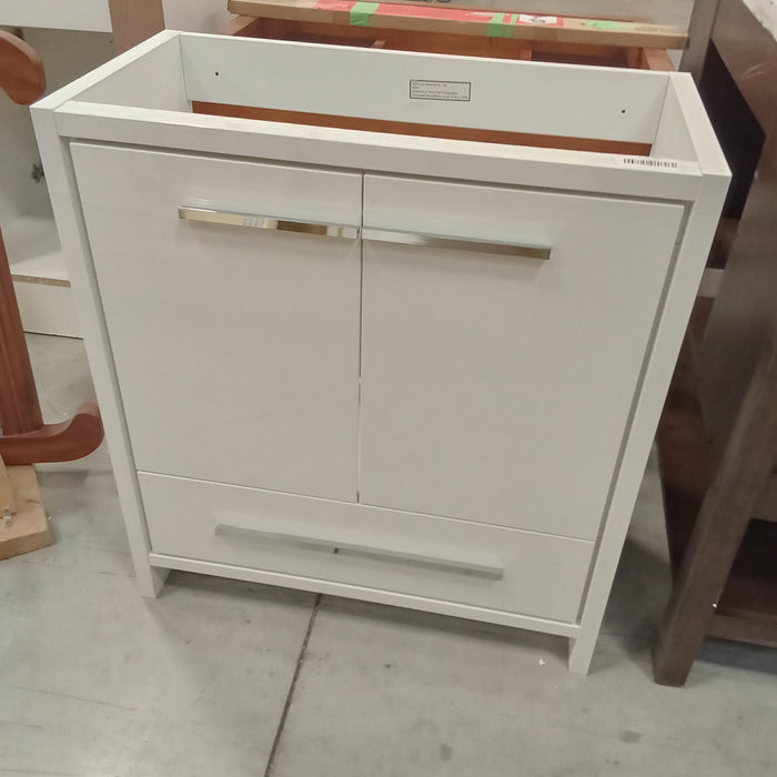 30"W Bathroom Vanity with no Sink