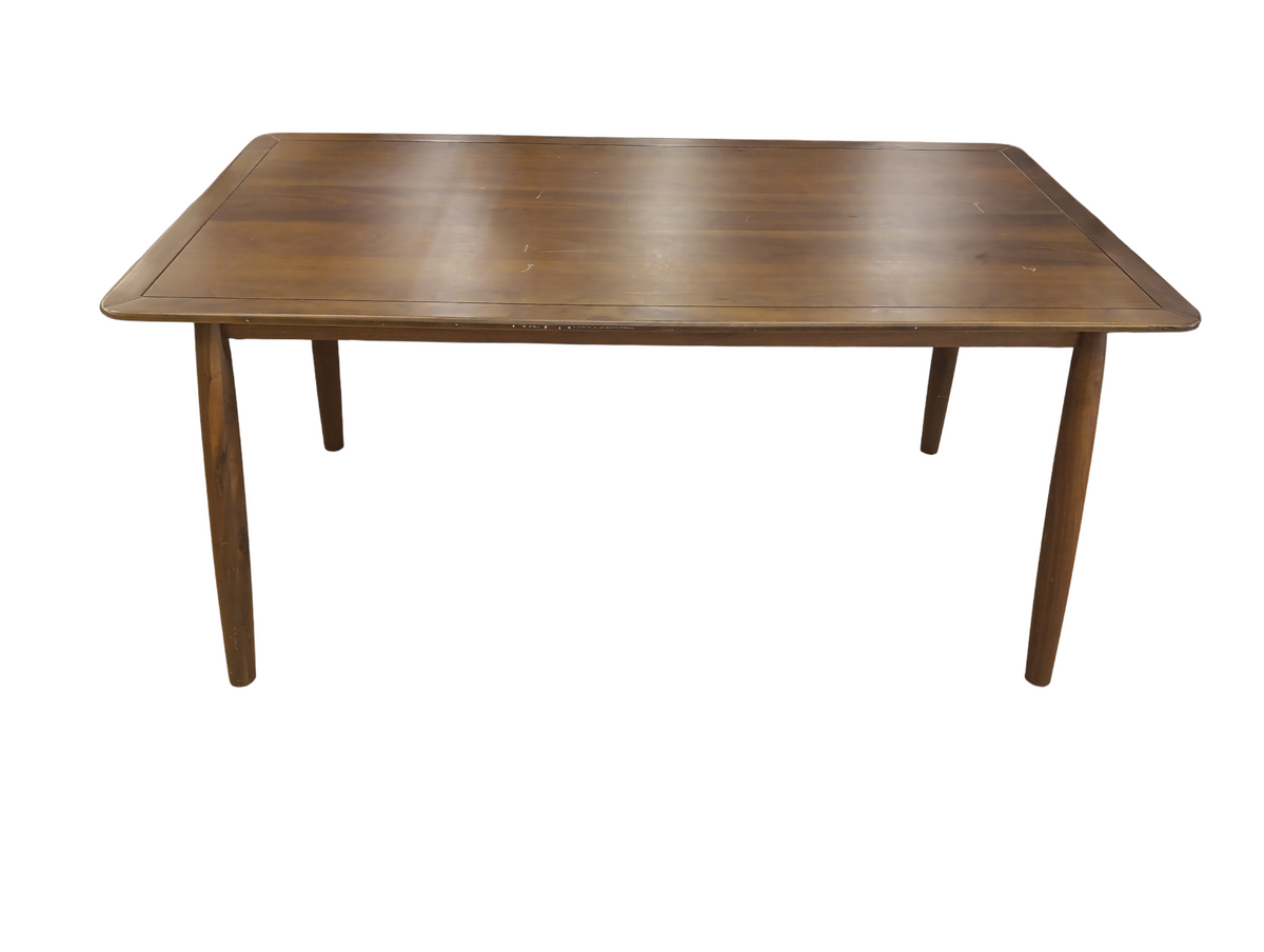 Walnut M.C.M.-style Reprodux Dininig Table