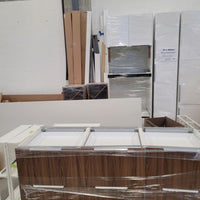 White and Walnut Kitchen