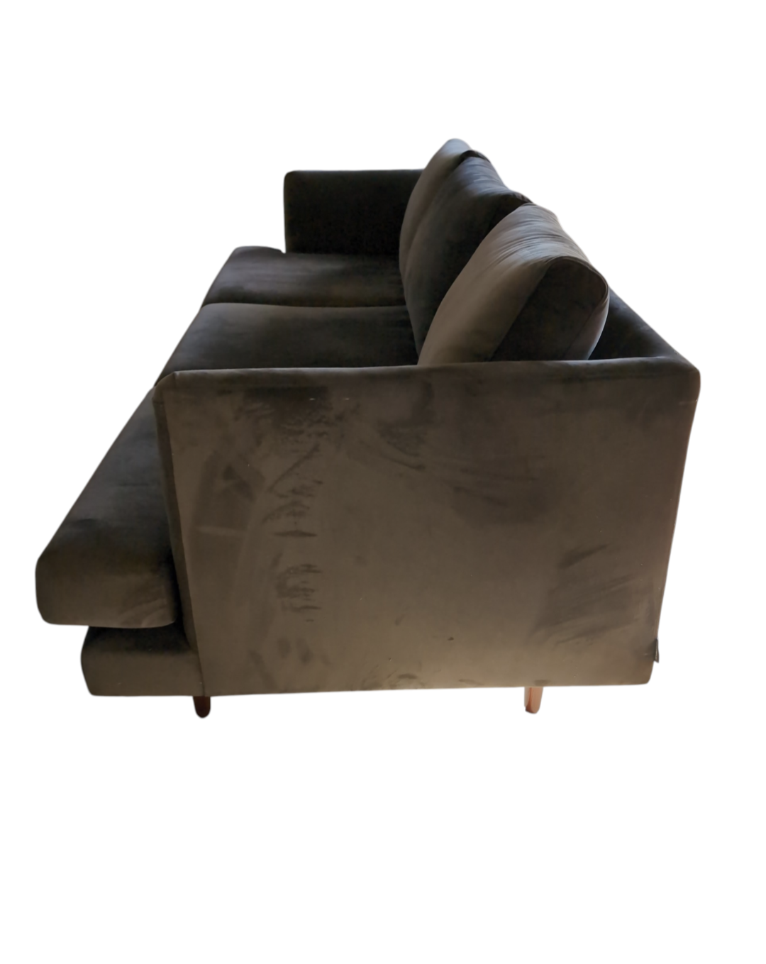 Dark Three Seater Sofa