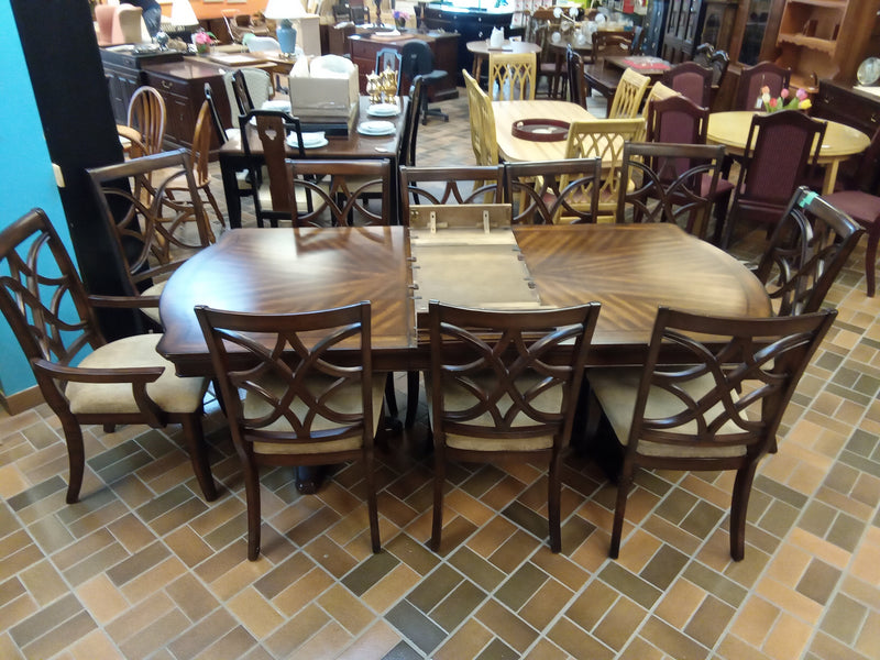 Dining Table with 10 chairs