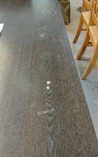 63"W Black Dining Table