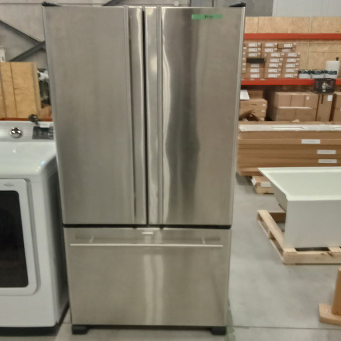 36"W Stainless Steel Fridge Freezer