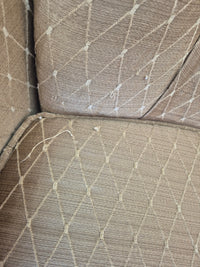Dobby Weave Tan Accent Chair