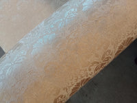 52"W Baroque Style Carved Walnut Bench