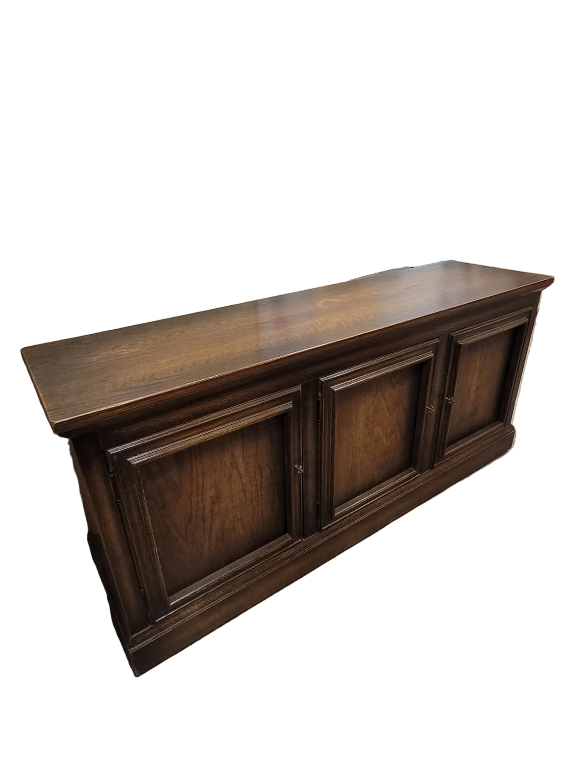 Mid Century Modern Walnut Finished Credenza