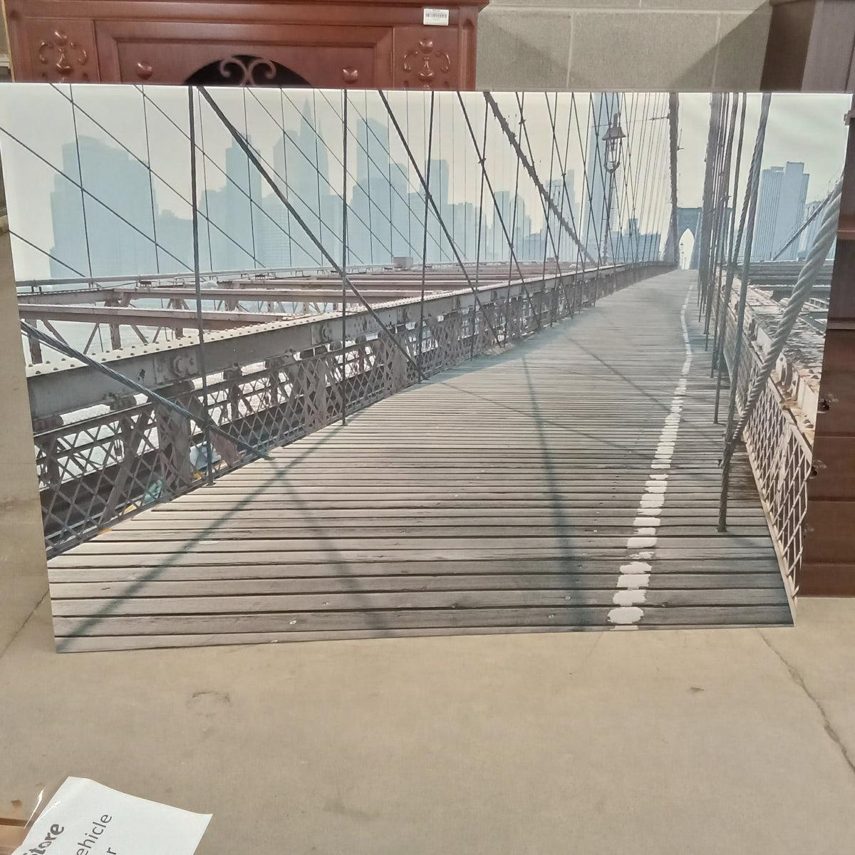 79"W "Brooklyn Bridge" Print