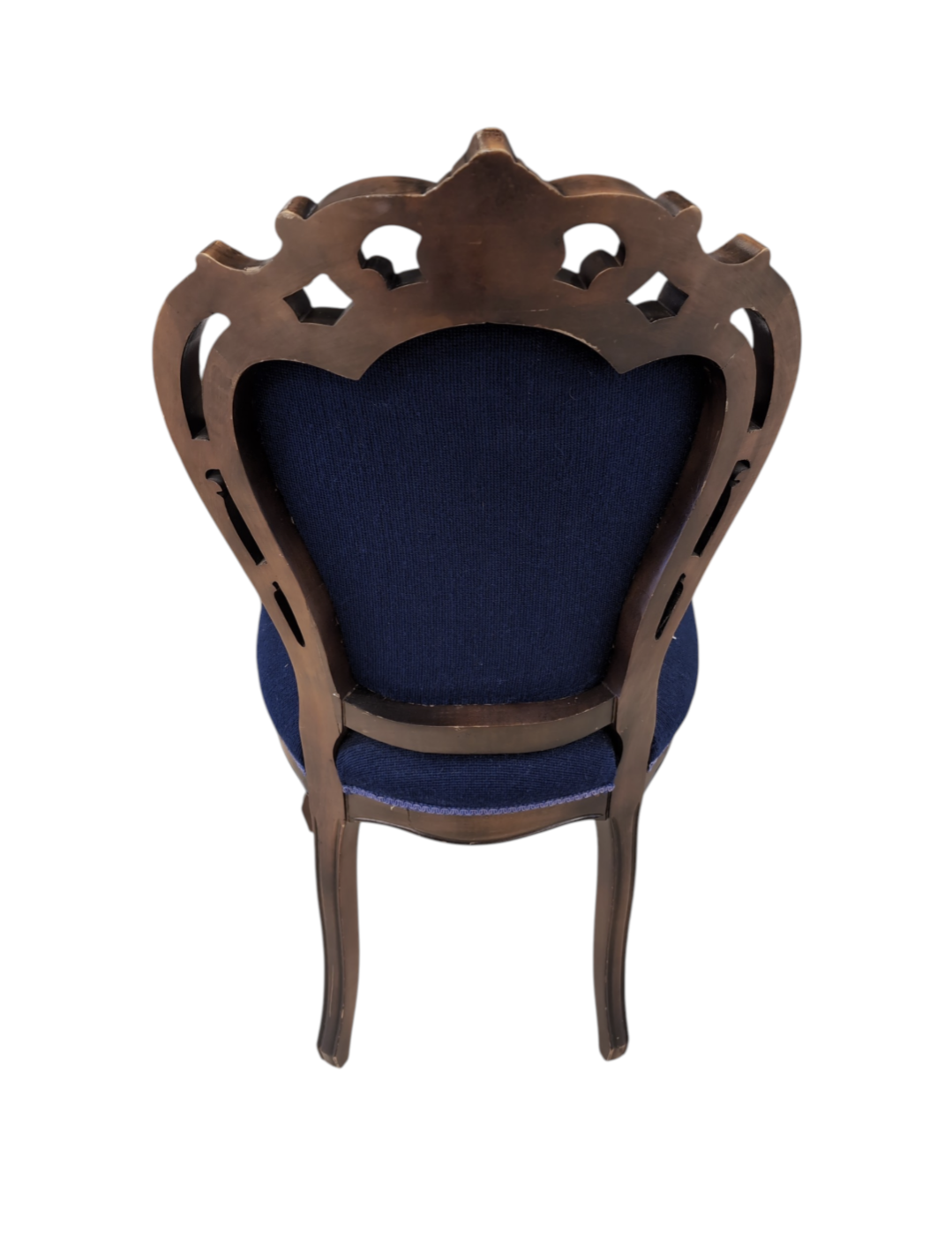 Antique Needlepoint Accent Chair