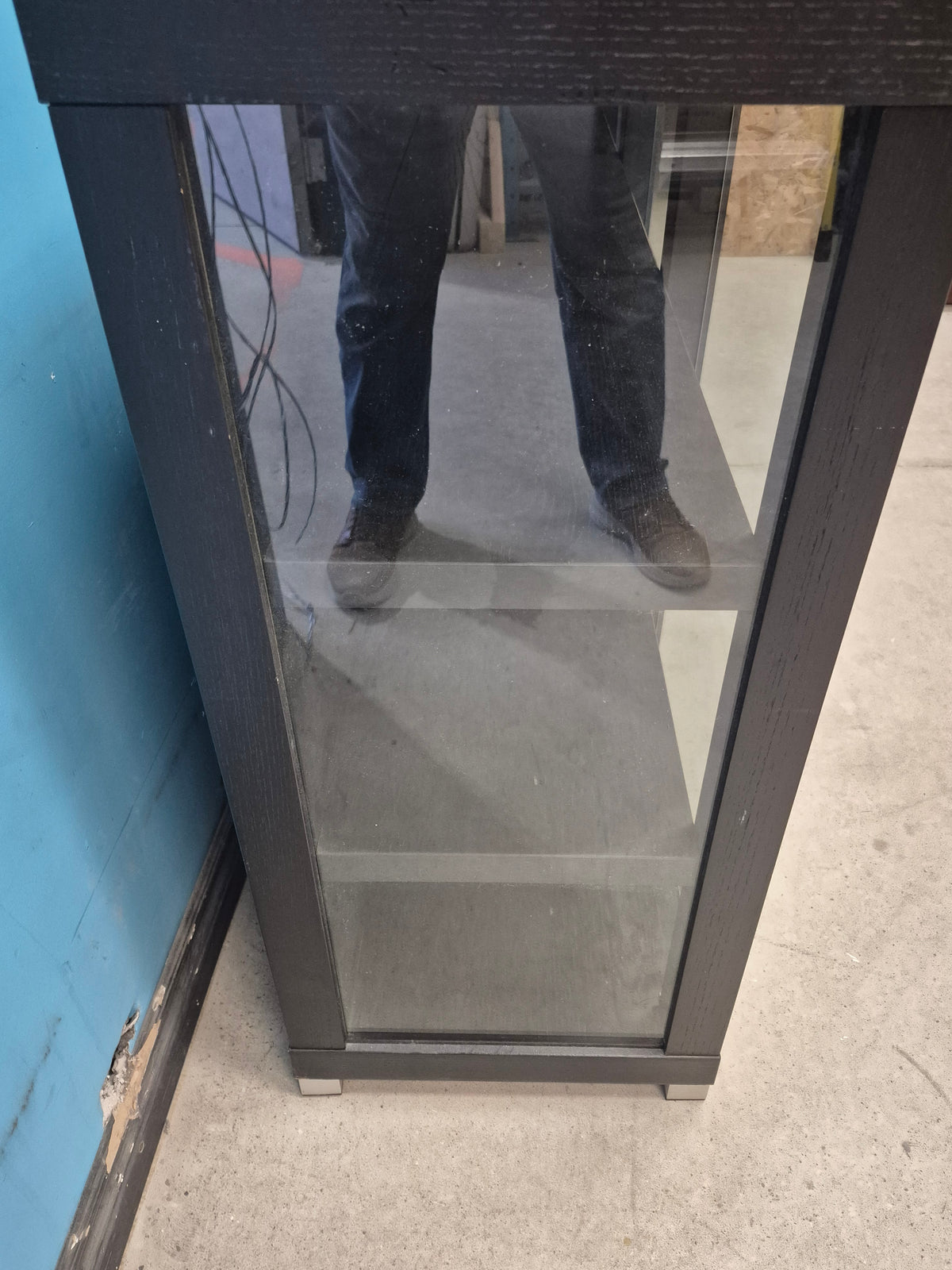 3-Glass Door Buffet Cabinet