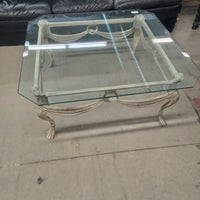 40"W Glass Coffee Table