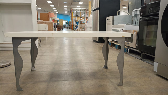 White Rectangular Table Top