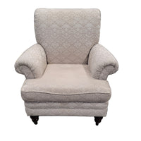 36"W Beige Armchair