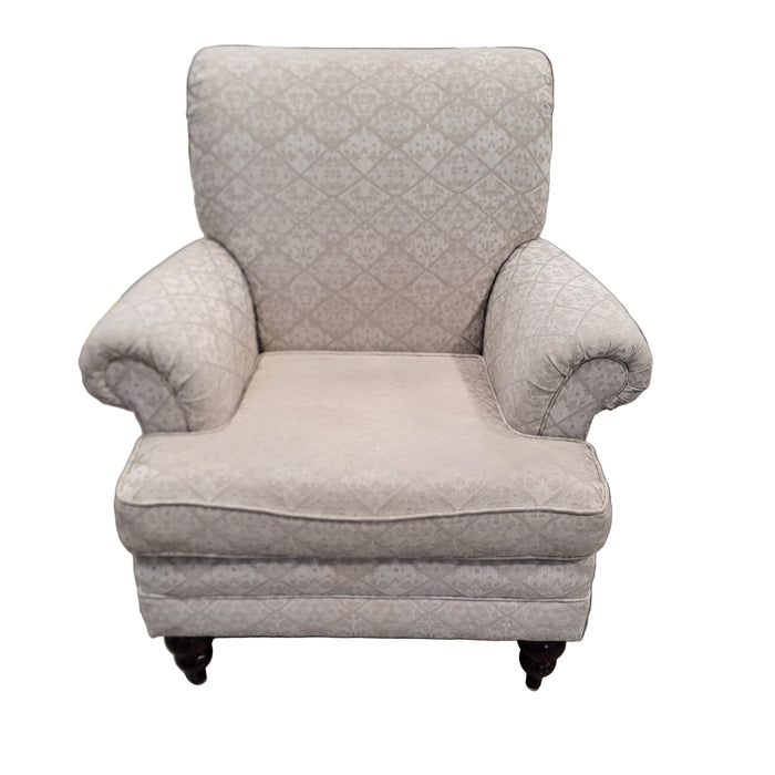 36"W Beige Armchair