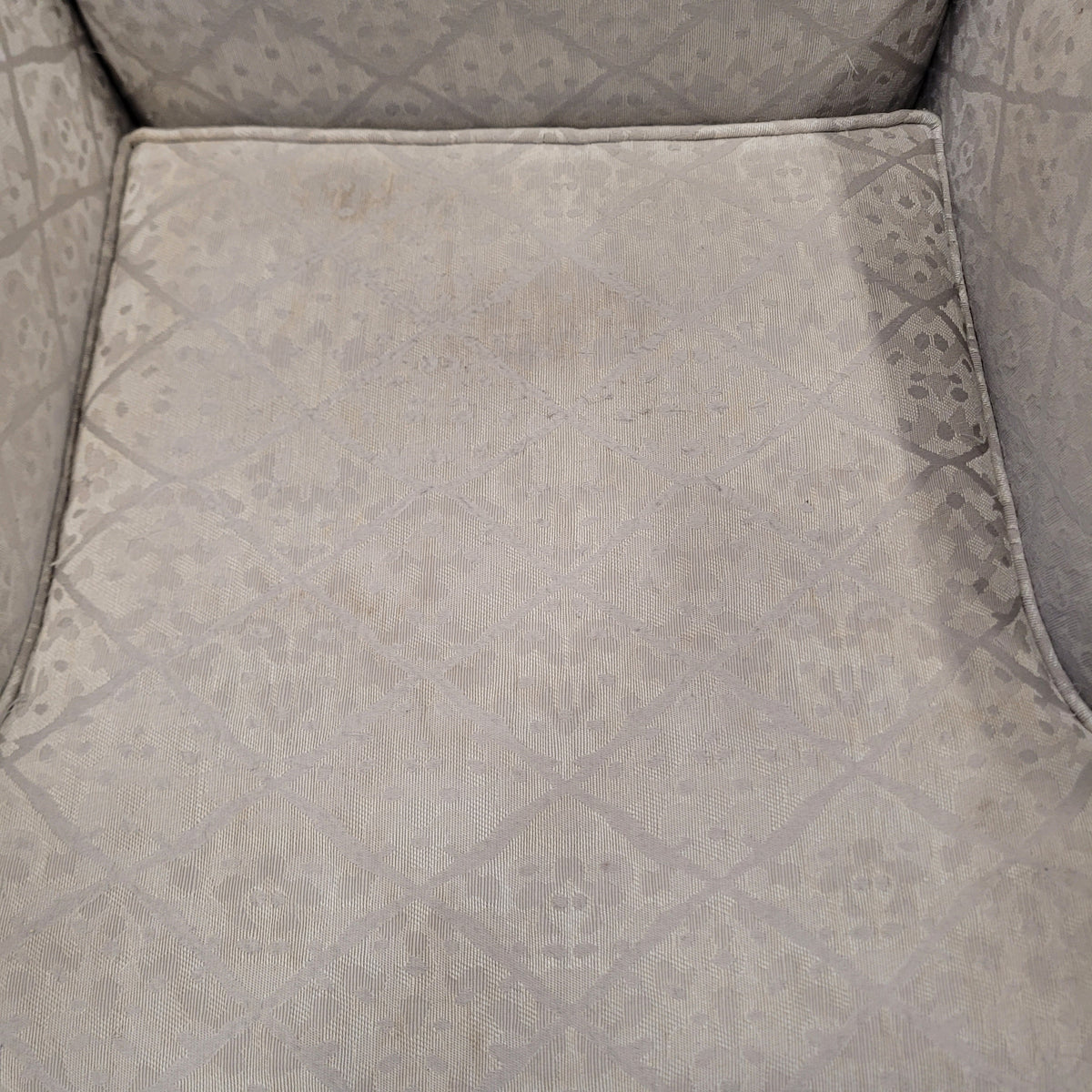 36"W Beige Armchair