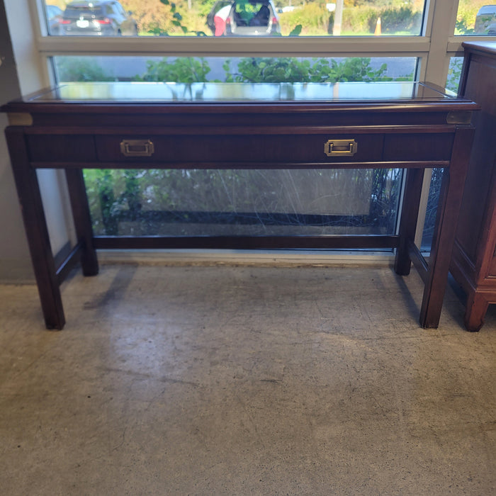 48"W Solid Wood Hall Table with Single Drawer