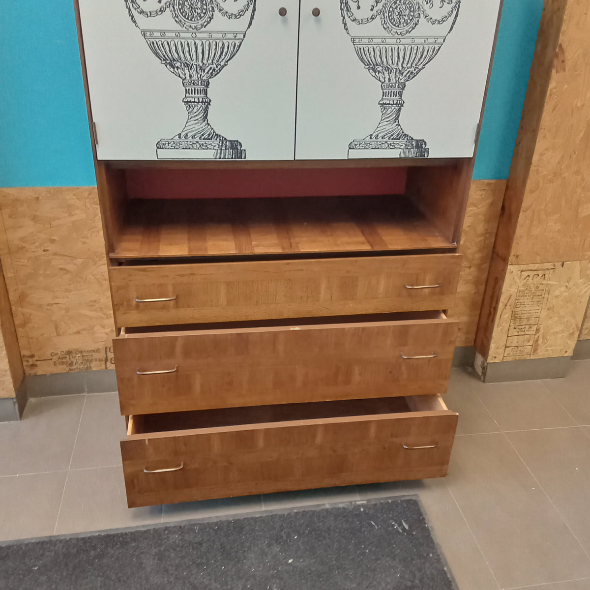 38.5"W Cabinet with 3 Drawers