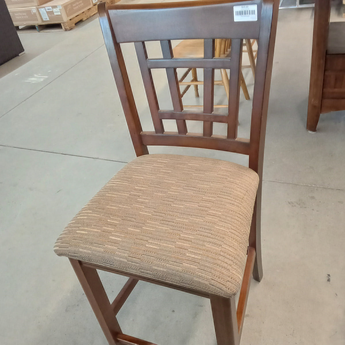 60"W Shaker Style High Dining Table and Eight Chairs