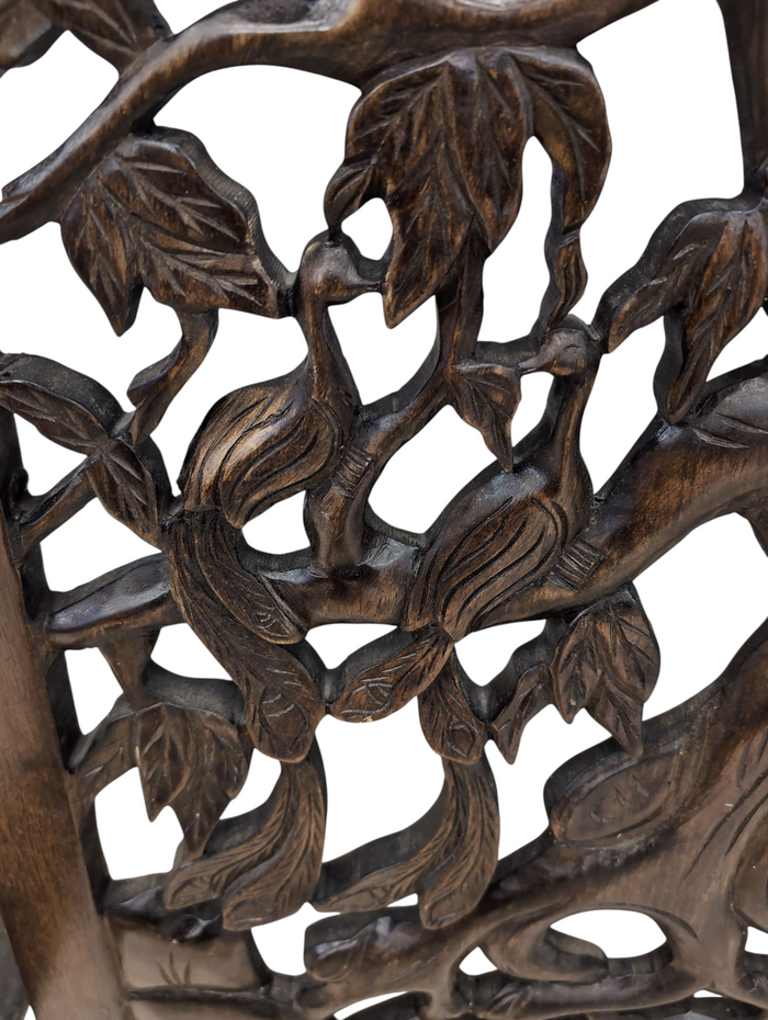 Pair of Peacock Birds on a Tree - Wall Decor