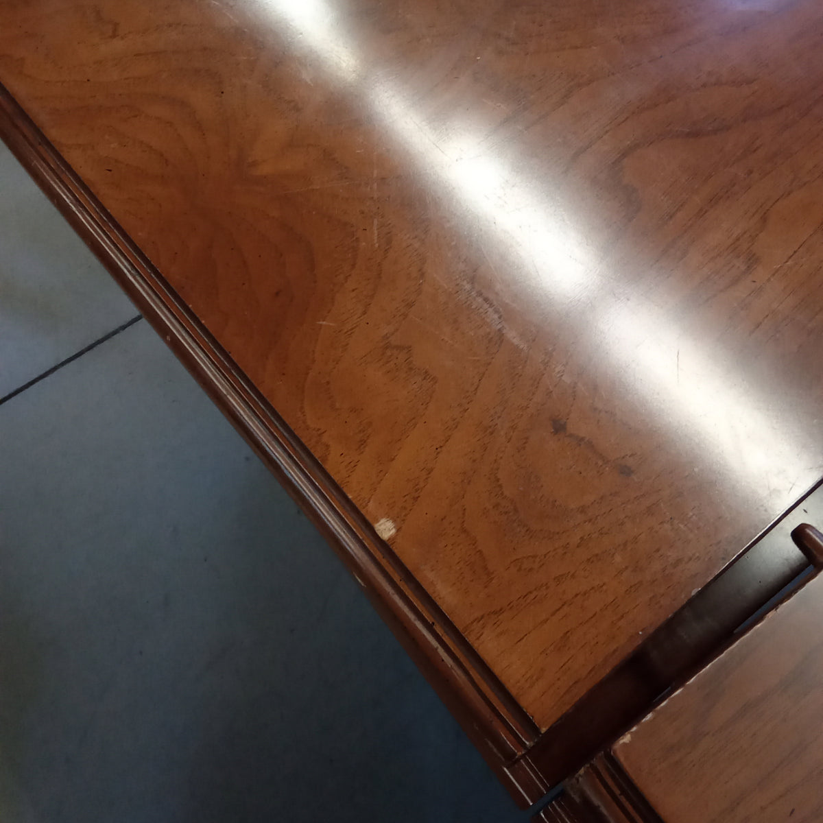 66"W Dining Table with Two Leaves