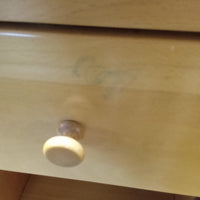 54"W 4-Drawer Dresser with Cupboard