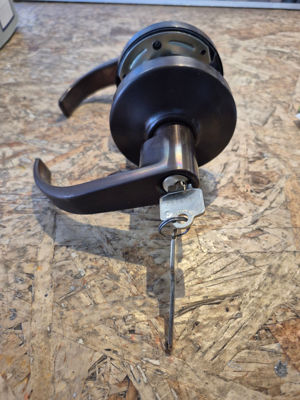 Arrow Keyed Locked - - Bronze Finish