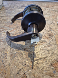Arrow Keyed Locked - - Bronze Finish