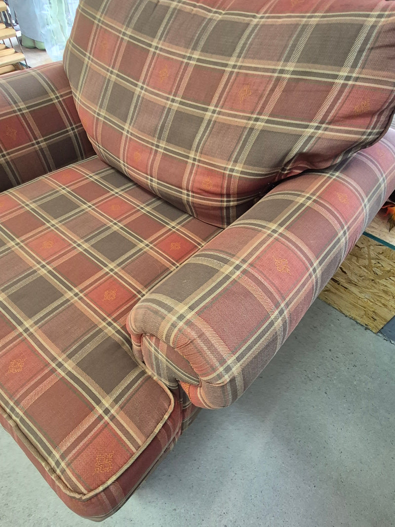 Plaid Sofa Chair